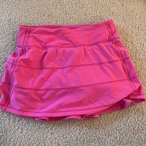 Sonic Pink Lululemon Skirt, REGULAR LENGTH